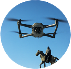 Drone ile Heykel ve Anıt Temizliği